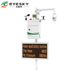 ES80A-Y8 TSP pm2.5 pm10 van de lage prijs het Online luchtkwaliteit van de het lawaaiwind van het detectorstof systeem van de de snelheidsmonitor